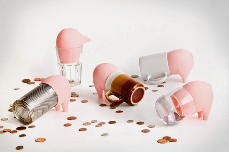 Greedy Pig Turns Cups Into A Piggy Bank
