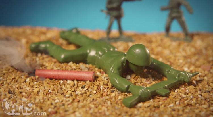 Green Army Man Bottle Opener