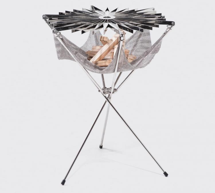 Grillo Portable Stainless Steel Folding BBQ