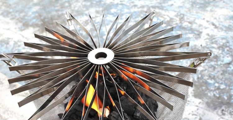 Grillo Portable Stainless Steel Folding BBQ