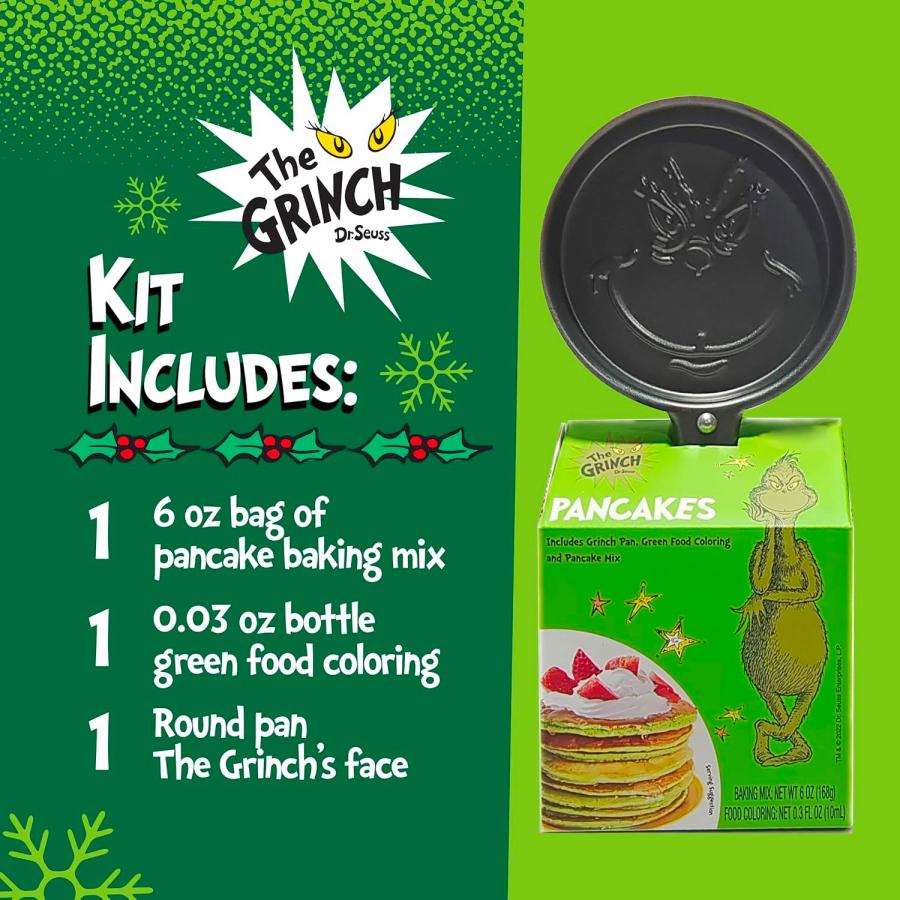 Grinch Pancake Pan