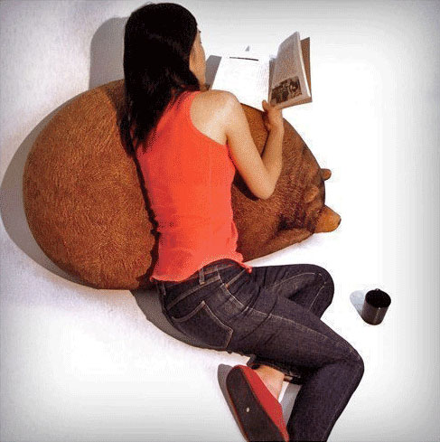 Grizzly Bear Bean Bag Chair