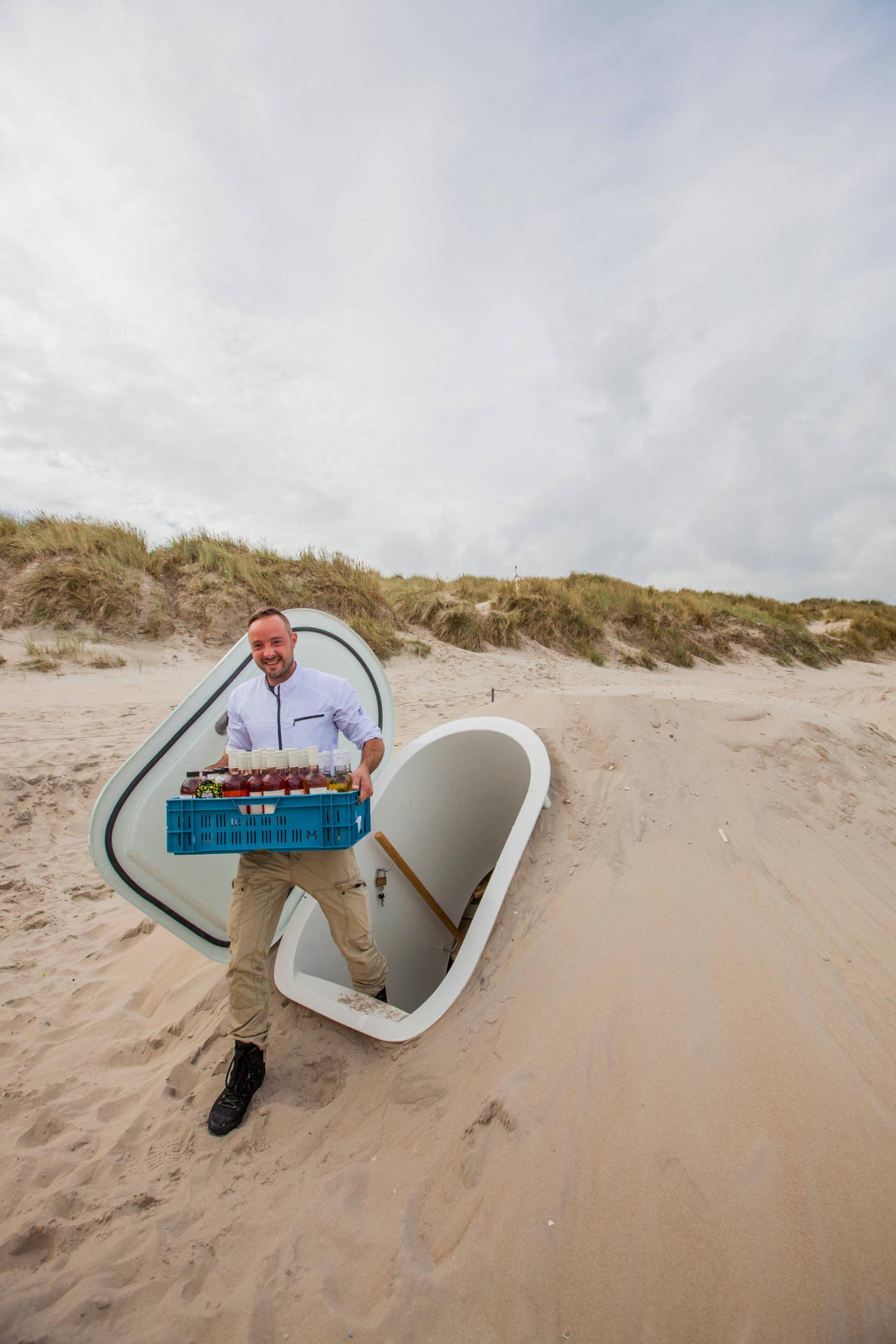Ground Fridge - Eco-friendly Underground walk-in food and wine cooler