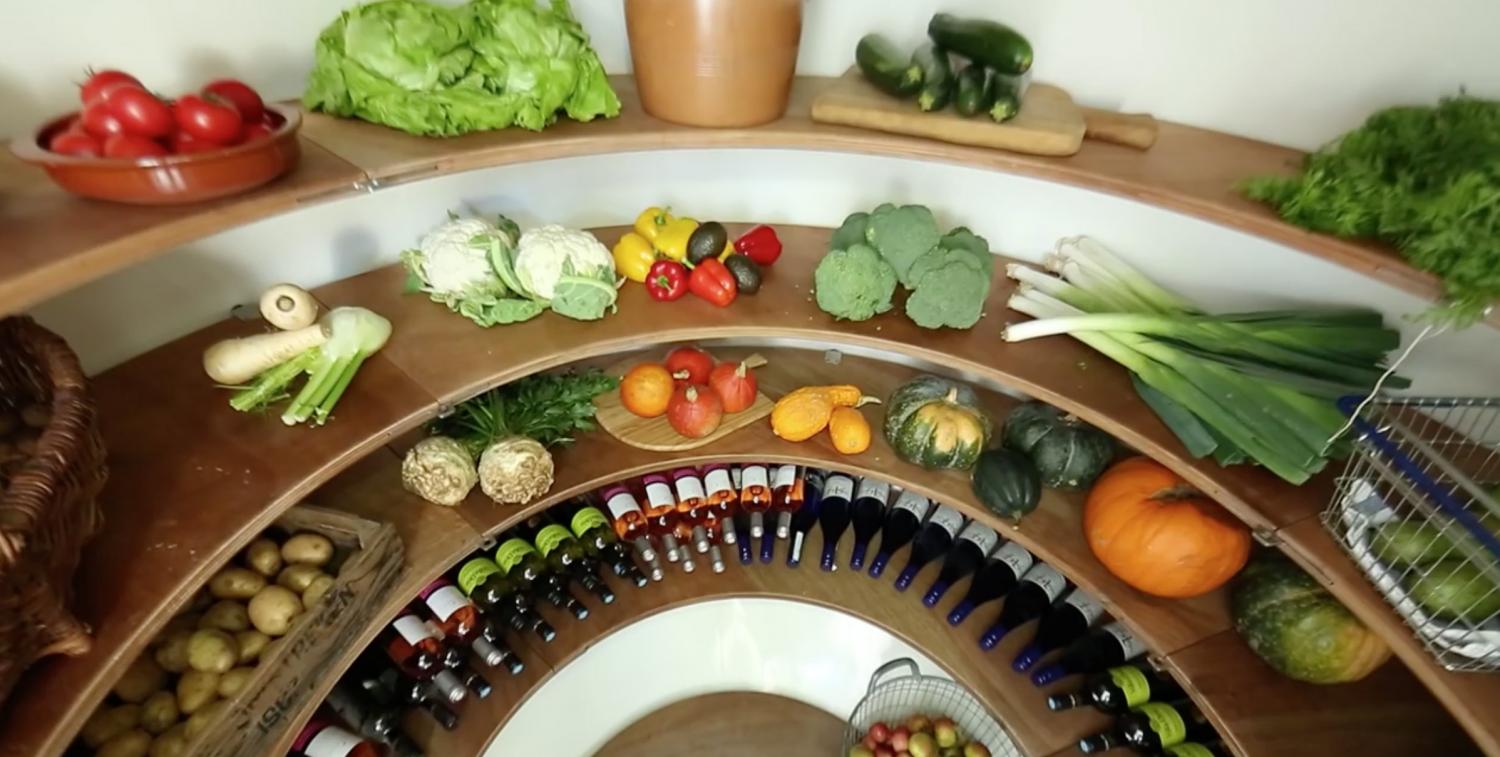 Ground Fridge - Eco-friendly Underground walk-in food and wine cooler