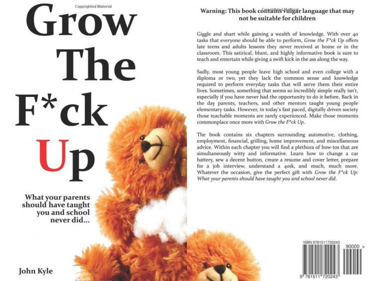 Grow The Fuck Up Book