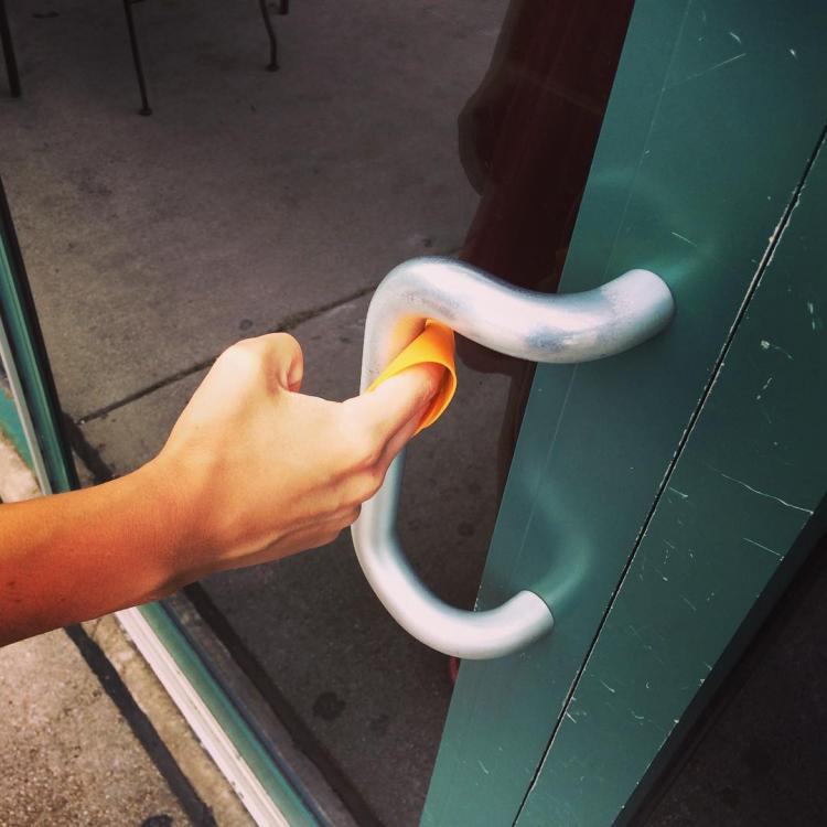 Gryp Germaphobe Key-chain - Silicone germ protector key-chain