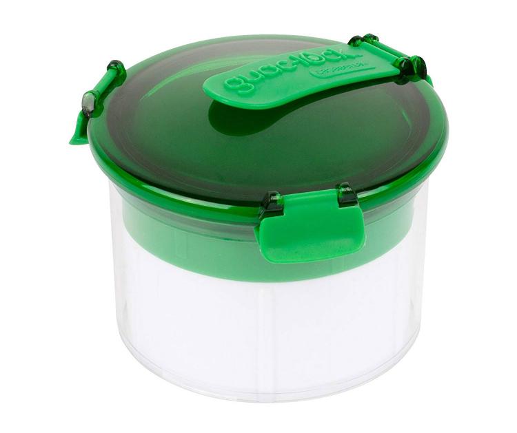 Guac-Lock Guacamole vacuum seal storage and serving container