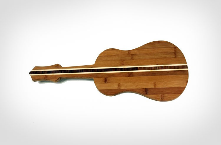 Guitar Cutting Board