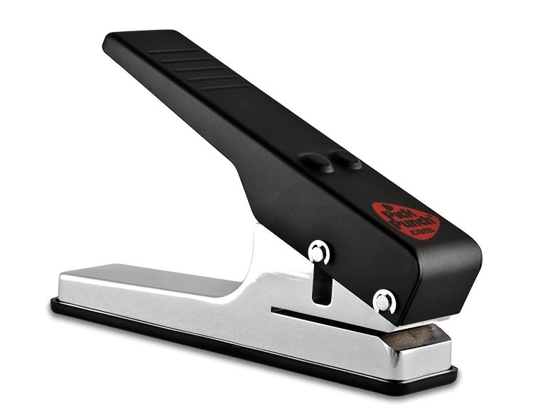 Guitar Pick Punch - Make guitar picks from old credit cards, IDs, and gift cards