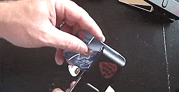 Guitar Pick Punch - Make guitar picks from old credit cards, IDs, and gift cards