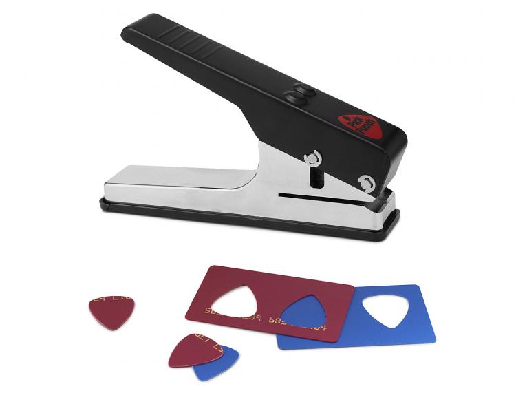 Guitar Pick Punch - Make guitar picks from old credit cards, IDs, and gift cards