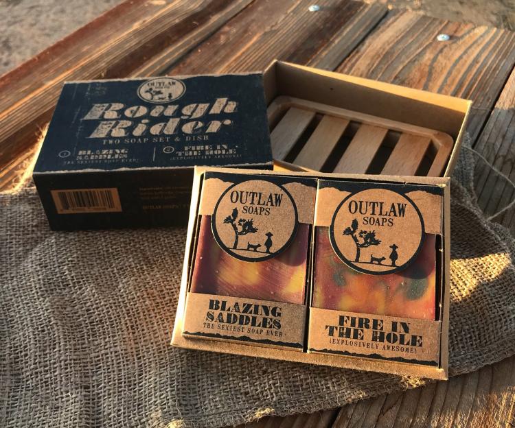 Fire In The Hole Soap Smells Like Gunpowder, Campfire, and Whiskey - Manliest soap