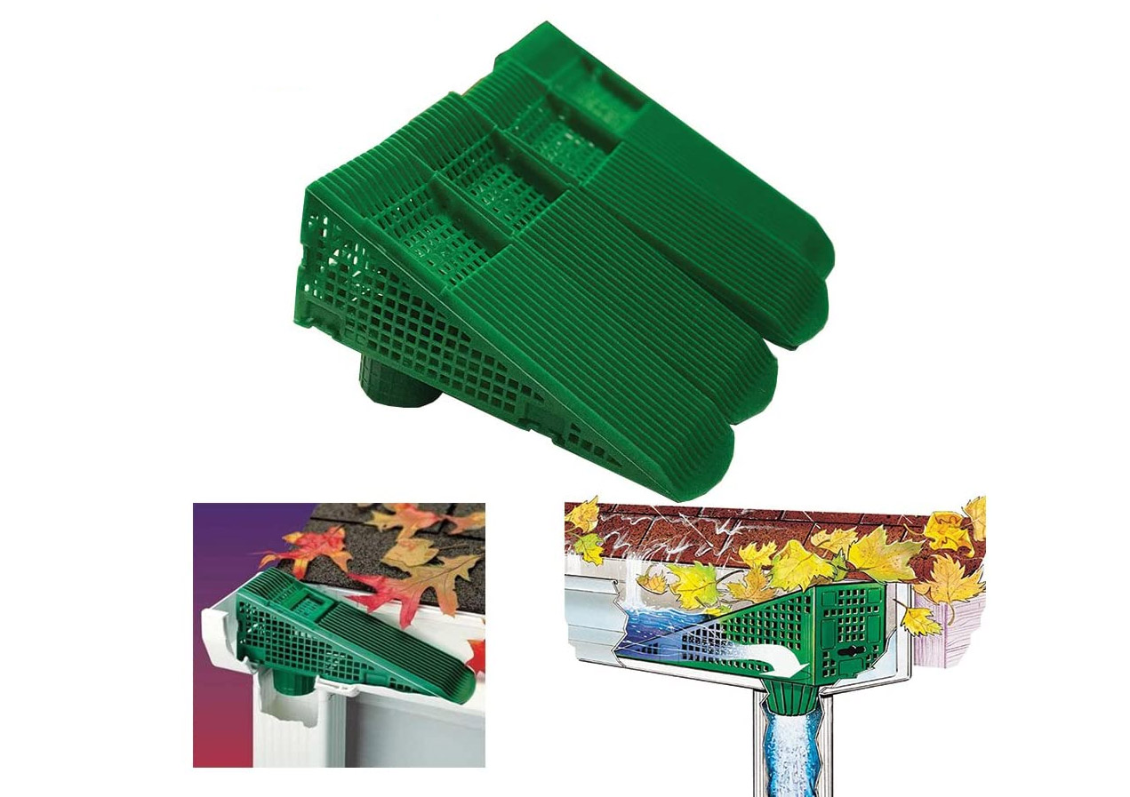 Gutter Downspout Leaf Filters - Gutter Guard 4-pack