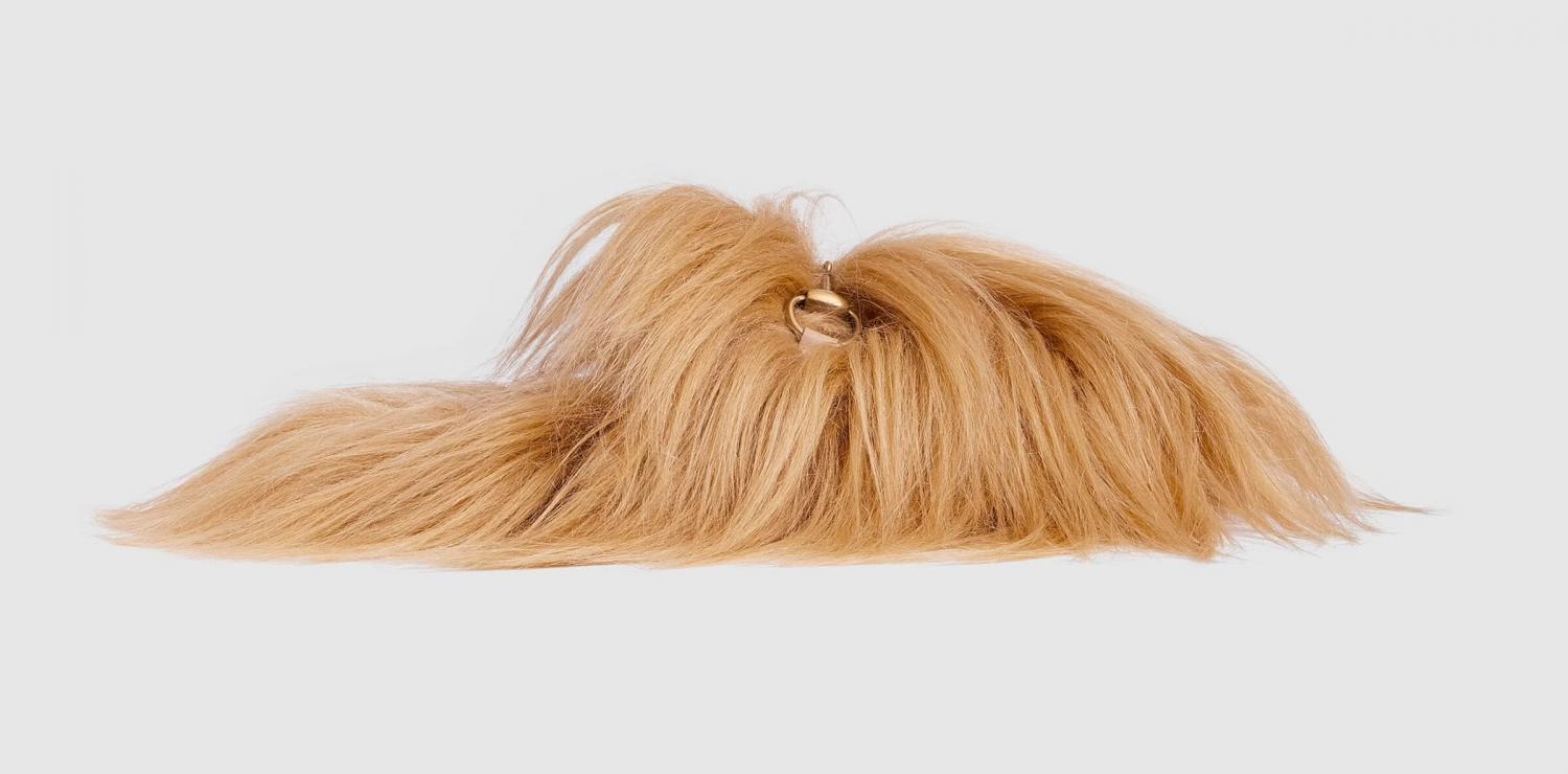 Gucci Hair Slippers Look Like Chewbacca