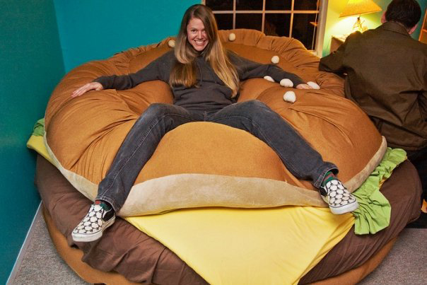 Cheeseburger Bed