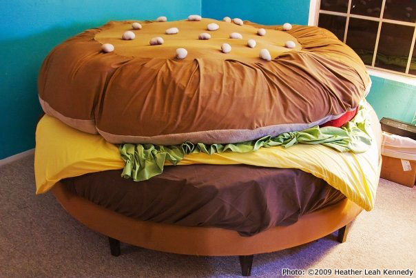 Cheeseburger Bed