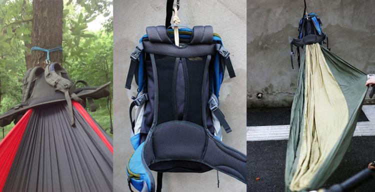 Hammock Backpack - Backpack with a built-in hammock