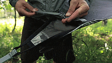 Kammock Glider Rain Catching Hammock Tarp - Water Retention Camping Tarp