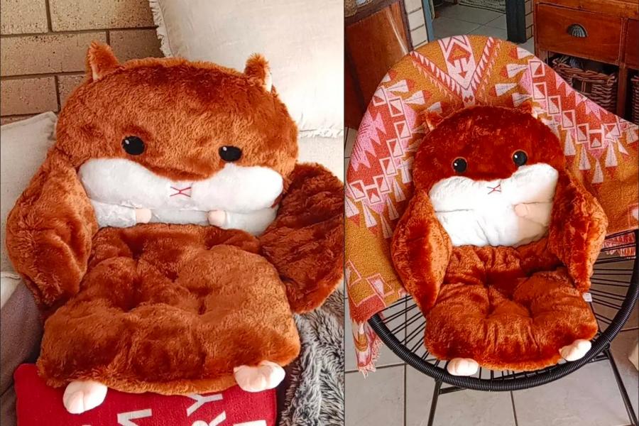 Giant Hamster Chair Cushion