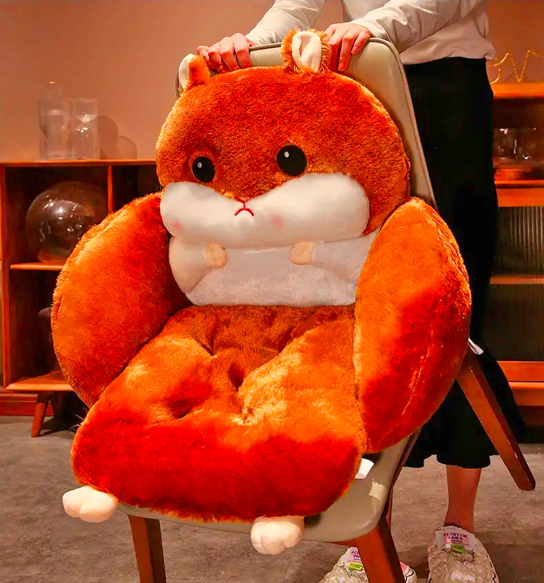 Giant Hamster Chair Cushion