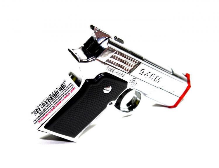 9MM Hand Gun Butane Lighter - Dual flame