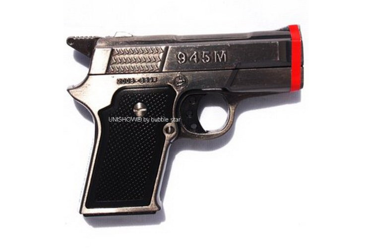9MM Hand Gun Butane Lighter - Dual flame