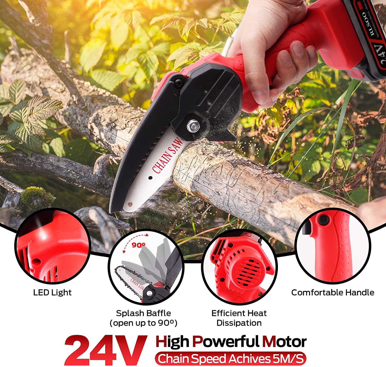 Handheld Mini Chainsaw