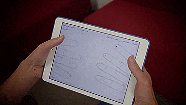 Handycase Makes Your iPad Transparent - GIF
