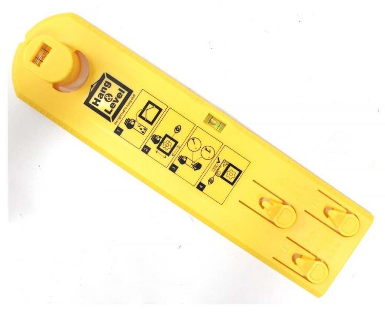 Hang and Level Easy Picture Hanging Tool With 2 Built-in Levels