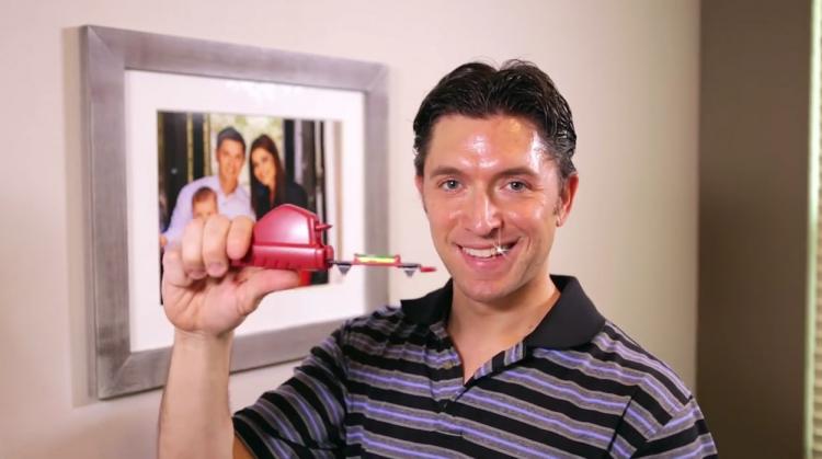 Hang-o-matic: All-in-one Picture Hanging Tool - Picture hanging tools built into tape measure