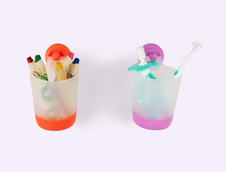 Puj PhillUp Kids Hanging Cups - Refrigerator Hanging Kids Cups