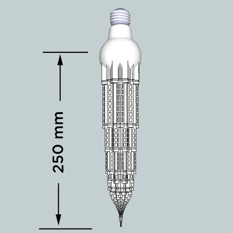 Skyscraper Building Pendant Lights -Stalaclights