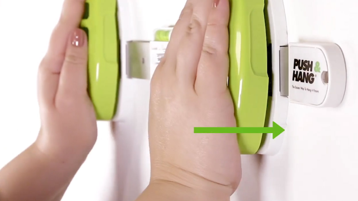 Hangman Push and Hang Automatic picture hanger