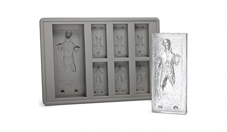 Hans Solo in Carbonite Ice Tray - Star Wars Hans Solo Stuck in Carbonite Silicone Ice Tray