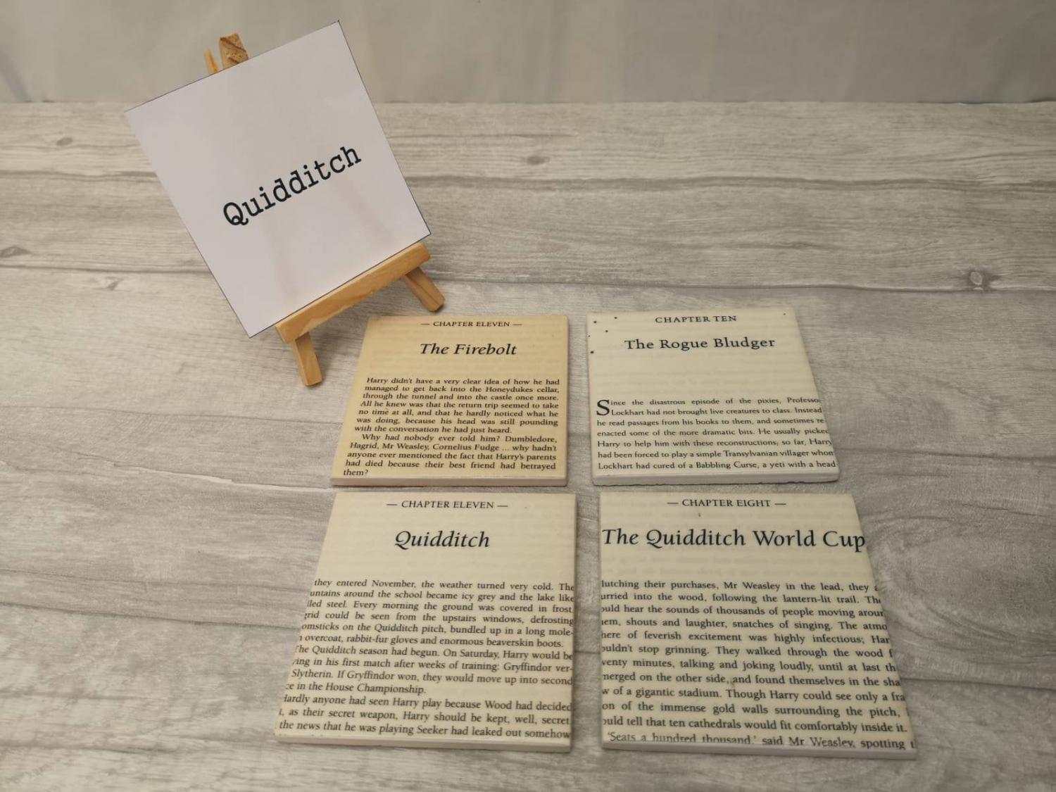 Harry Potter Novel Coasters Let You Read a Page Every Time You Put Your Cup Down