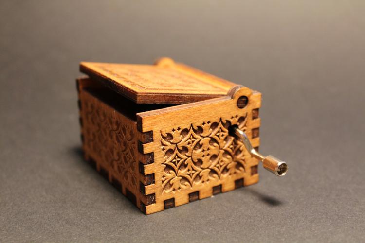 Harry Potter Theme Wooden Music Box - Harry Potter Music Box