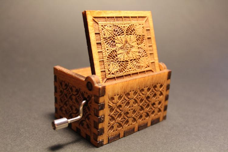 Harry Potter Theme Wooden Music Box - Harry Potter Music Box