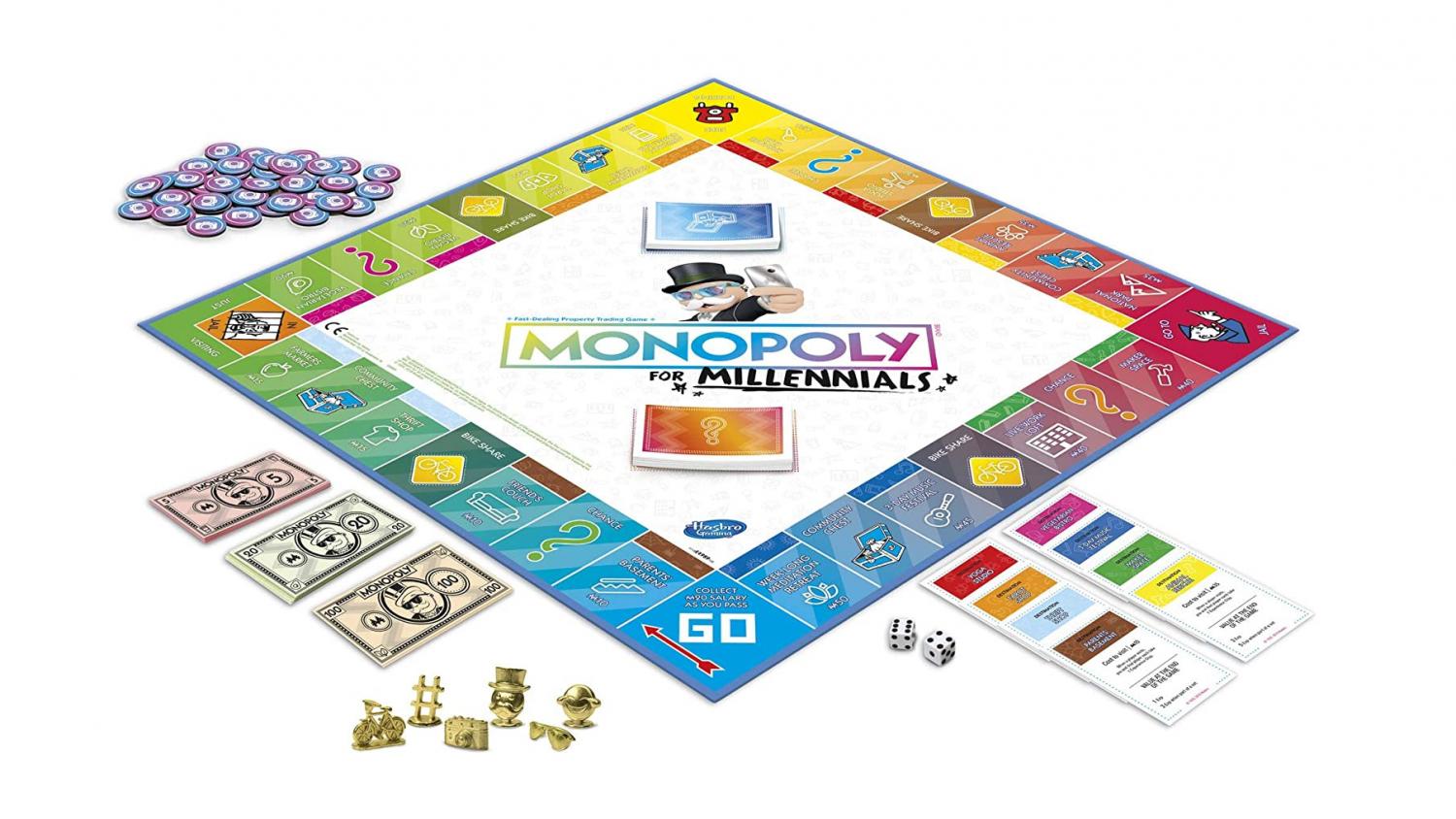 Monopoly for Millennials Board Game