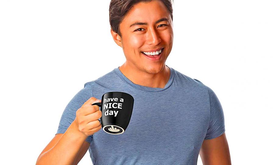 Have a Nice Day Middle Finger Mug