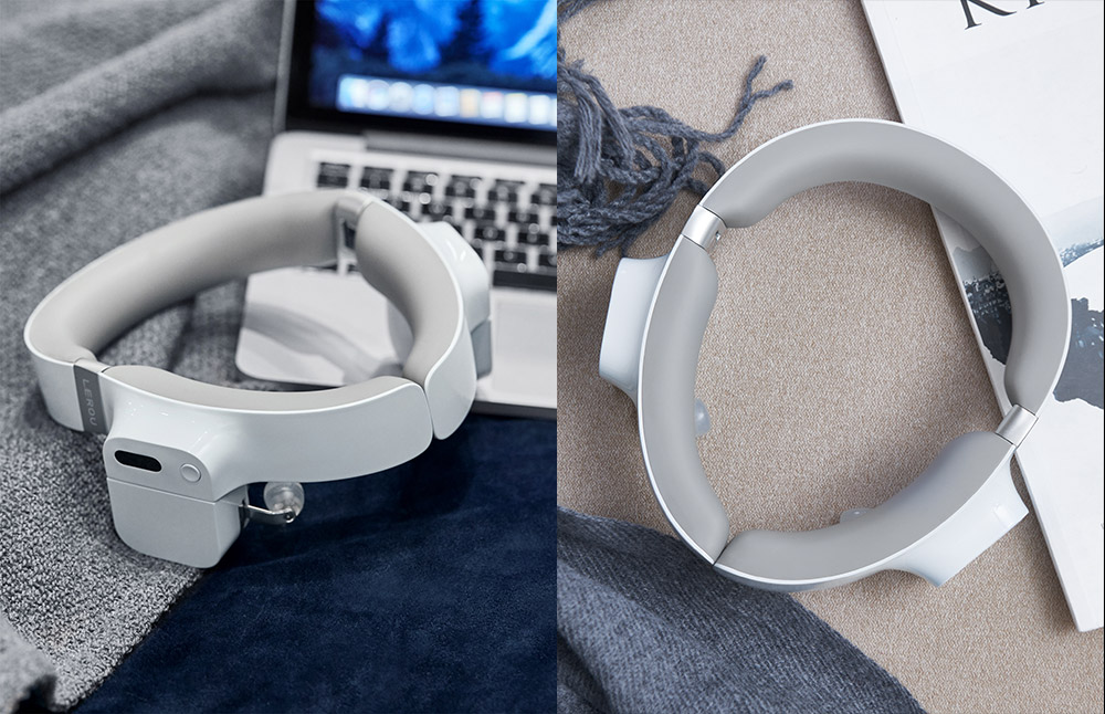 Lerou Automatic Head Massaging Robot - Head-Mounted Robot Massages Your Head and Neck