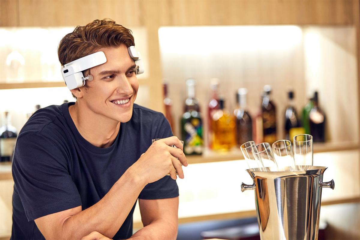 Lerou Automatic Head Massaging Robot - Head-Mounted Robot Massages Your Head and Neck
