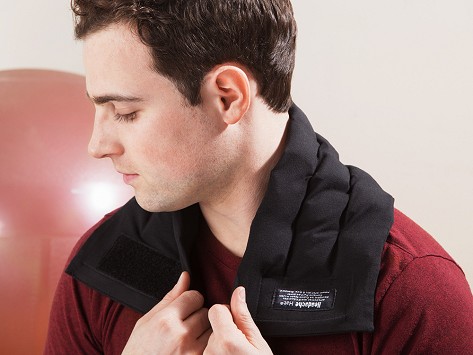Headache Relief Hat - Ice holding head wrap helps relieve headaches and neck strain