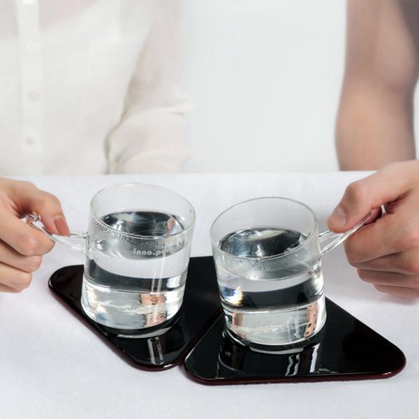 Koi Fish Coasters - Heat Activated Fish Coasters - Coasters reveal a fish after heat from your mug