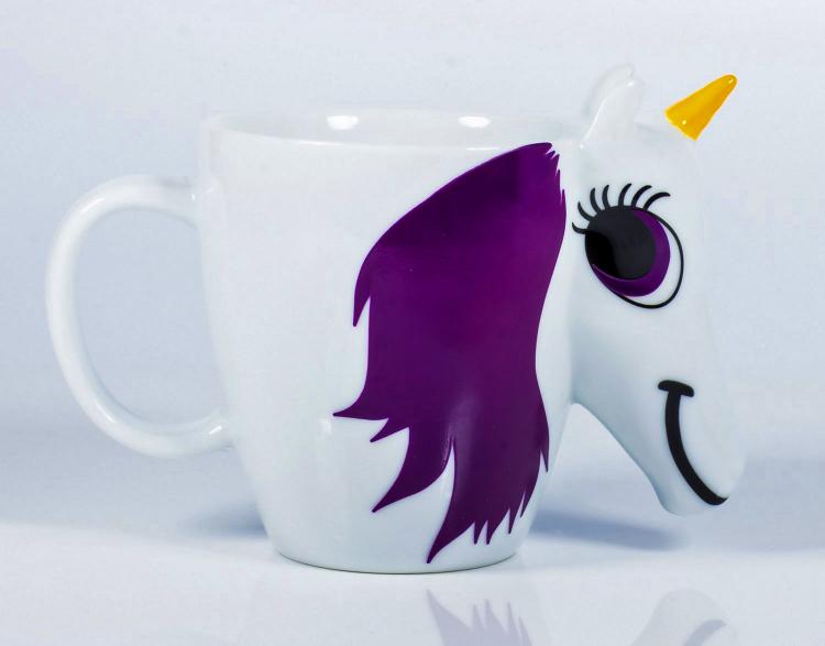 Rainbow Unicorn Color Changing Mug - Heat Changing Rainbow Unicorn Coffee Mug