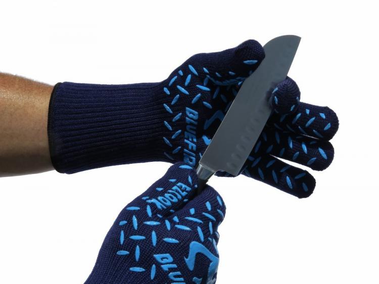 Kevlar Heat Resistant Gloves For Cooking, BBQing, and Use With a Bonfire