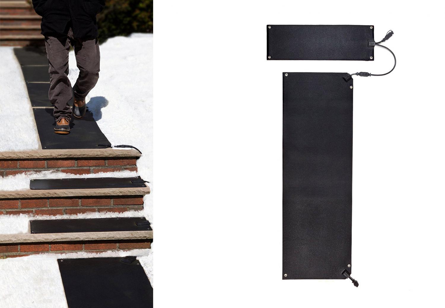 Snow Melting Stair Mat - Heated Stair Mats - Heated walkway paths