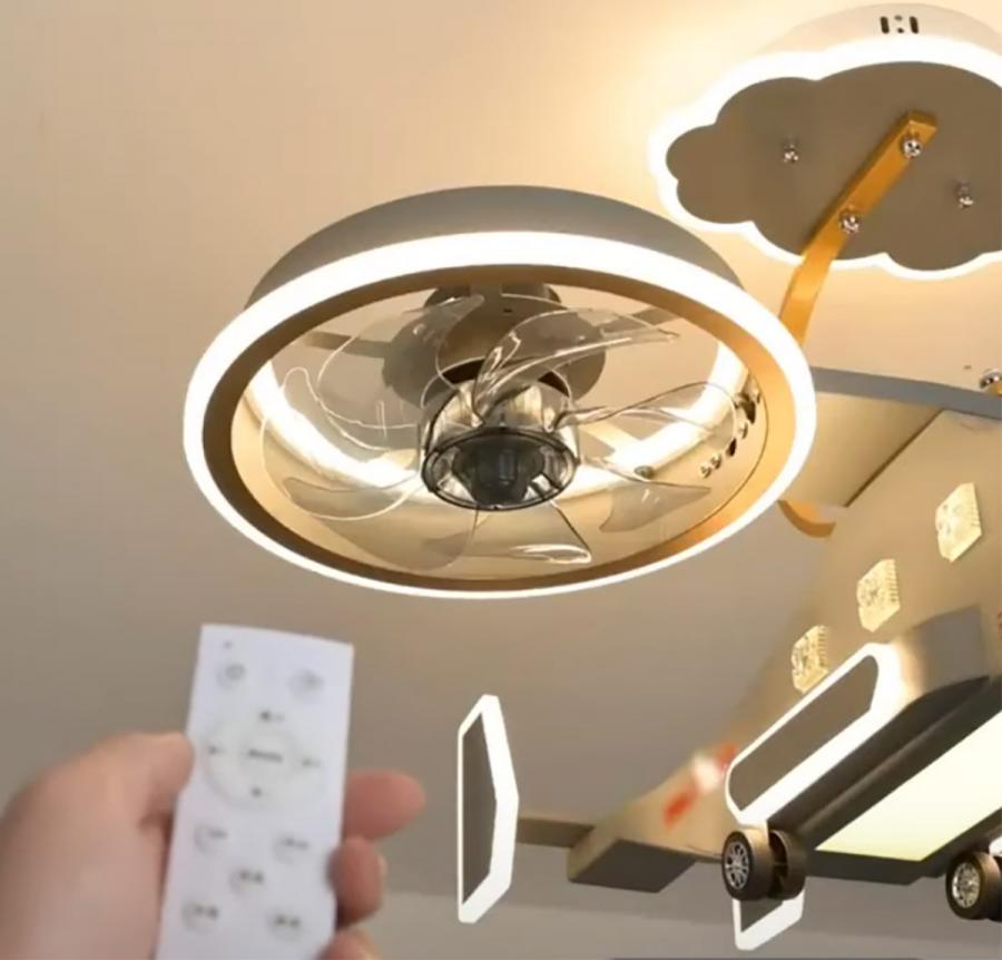 Helicopter Fan With Lights - Helicopter ceiling fan with dual rotors