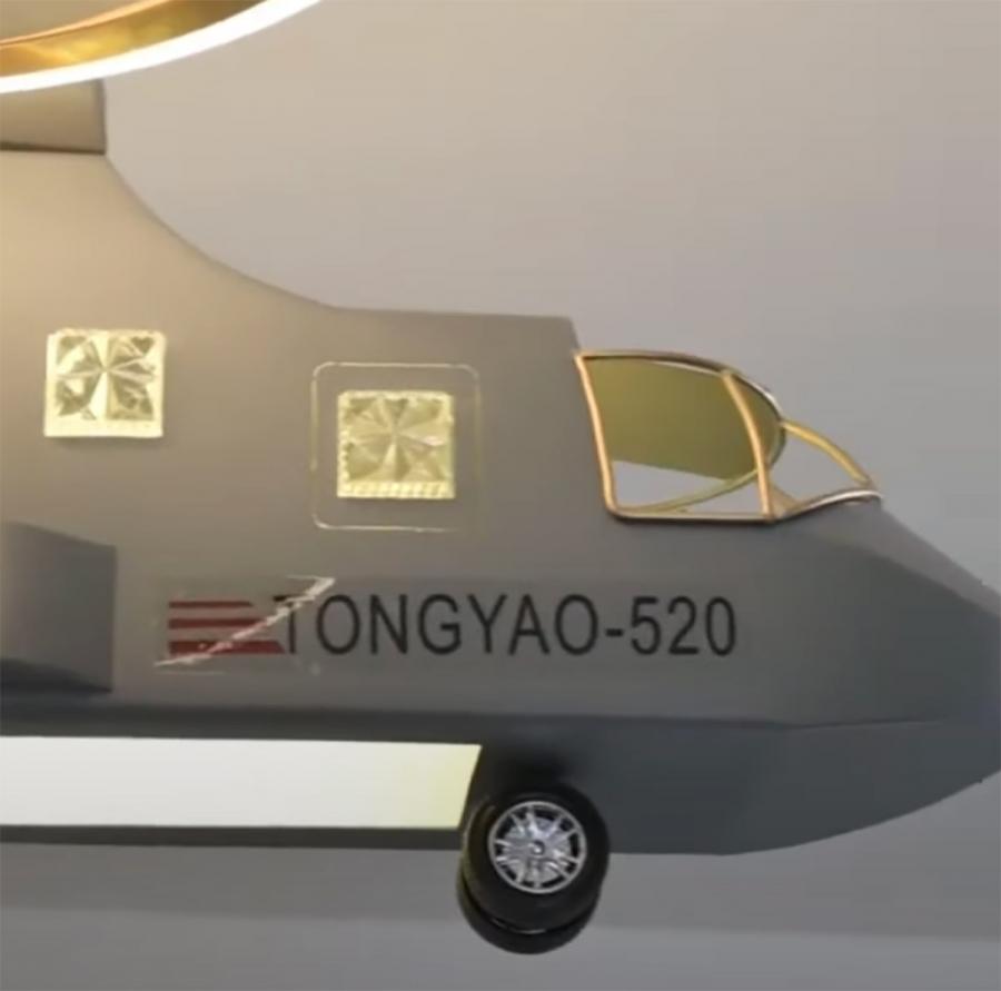 Helicopter Fan With Lights - Helicopter ceiling fan with dual rotors