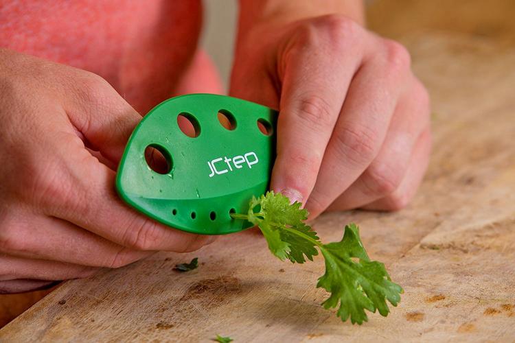 Herb Stripper - Pull herb stems through various sized holes to strip leaves from stem