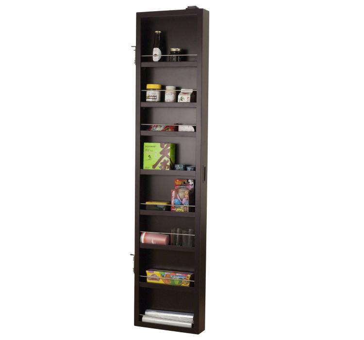 Cabidor Behind The Door Hidden Cabinet Shelving System - Cabinet system that attaches behind any door